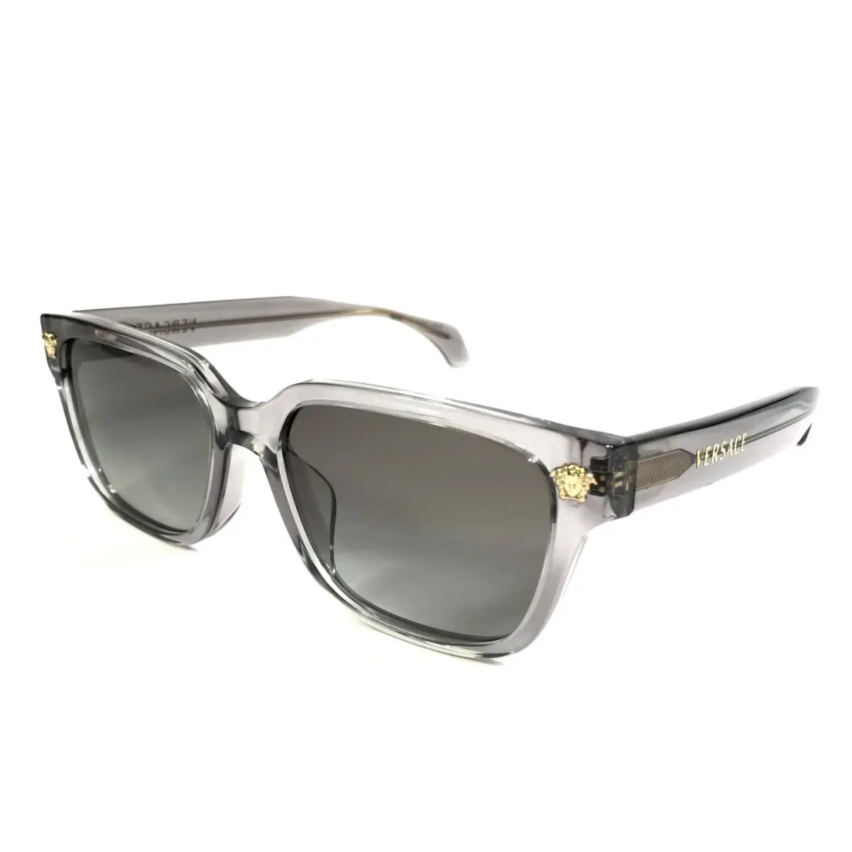 Sunglasses MOD.4513-D 593/11 Clear Gray Asian Fit w Gradient Gray Lenses by Versace