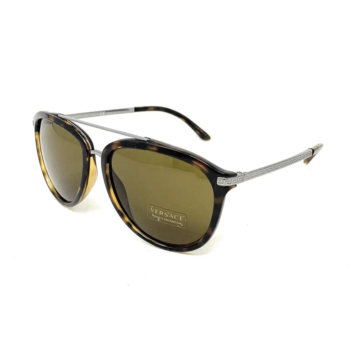 Men`s Sunglasses VE 4299 108/73 Havana / Dark Brown 58mm by Versace
