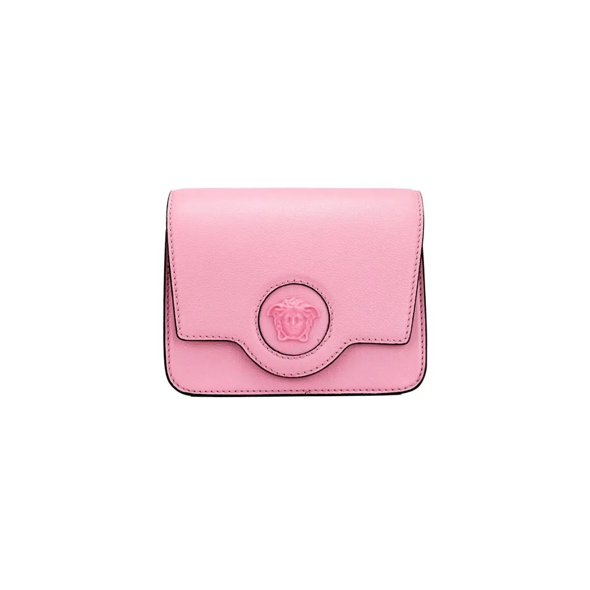 Versace La Medusa Leather Evening Crossbody Bag