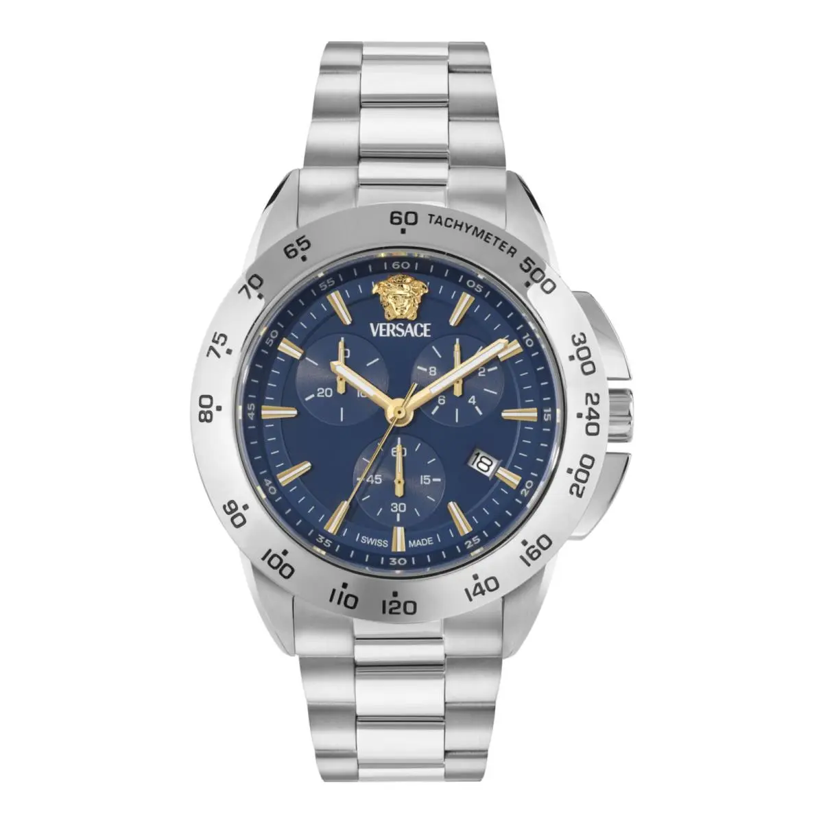 V-sport Chrono Men’s Watch Swiss Made Luxury Designer Chronograph by Versace