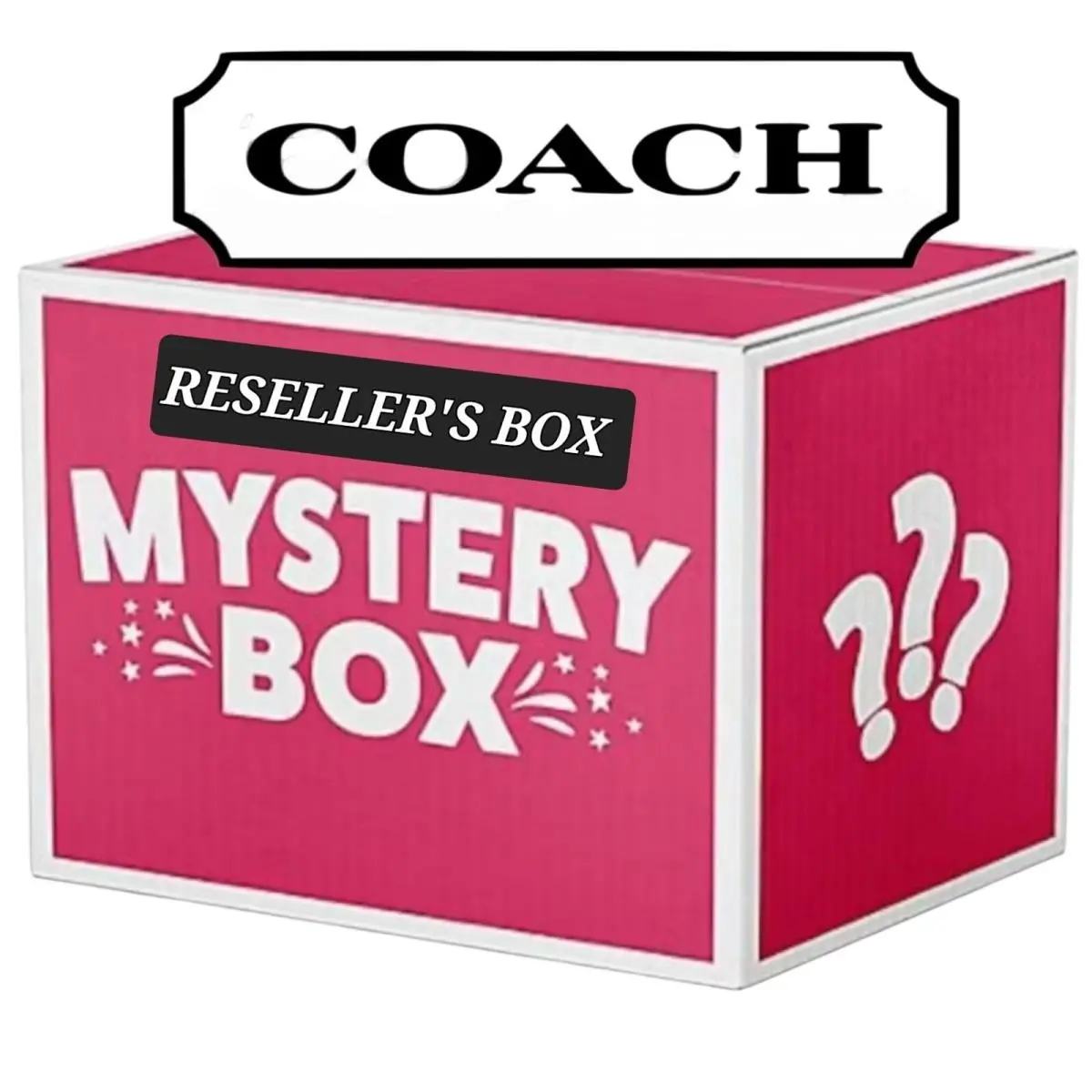 Coach Resellers Mystery Box Items Purses Shoes +