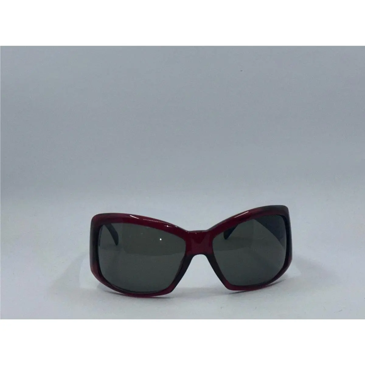 Versace Mod 4059-B Rhinestone Greek Key Sunglasses Burgundy 66-16-125