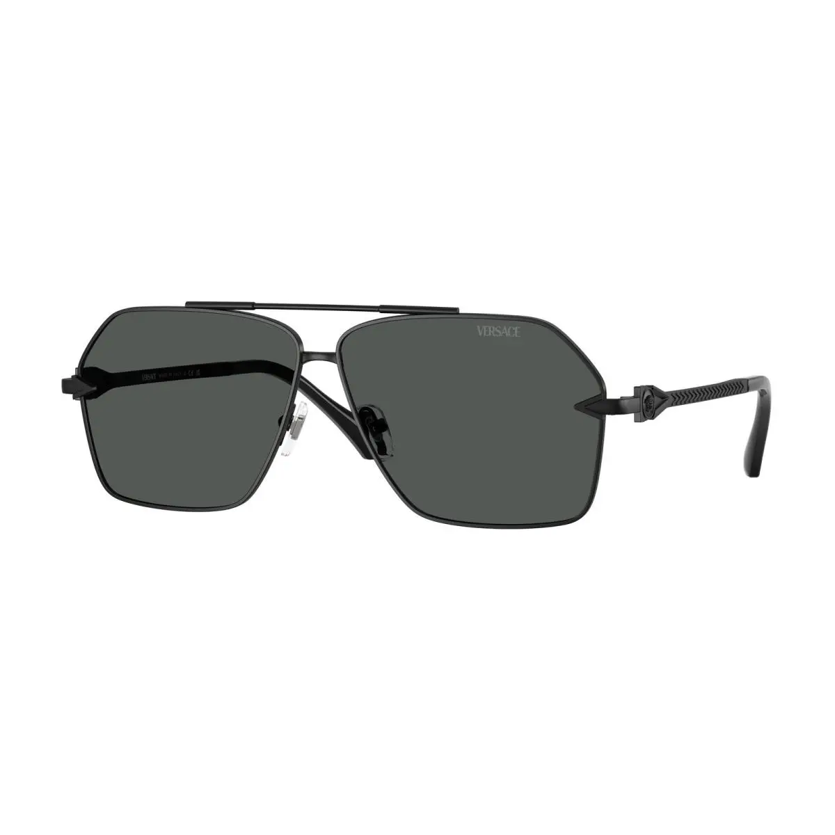 Men`s 63 mm Dark Grey Sunglasses VE2284-143687-35 by Versace