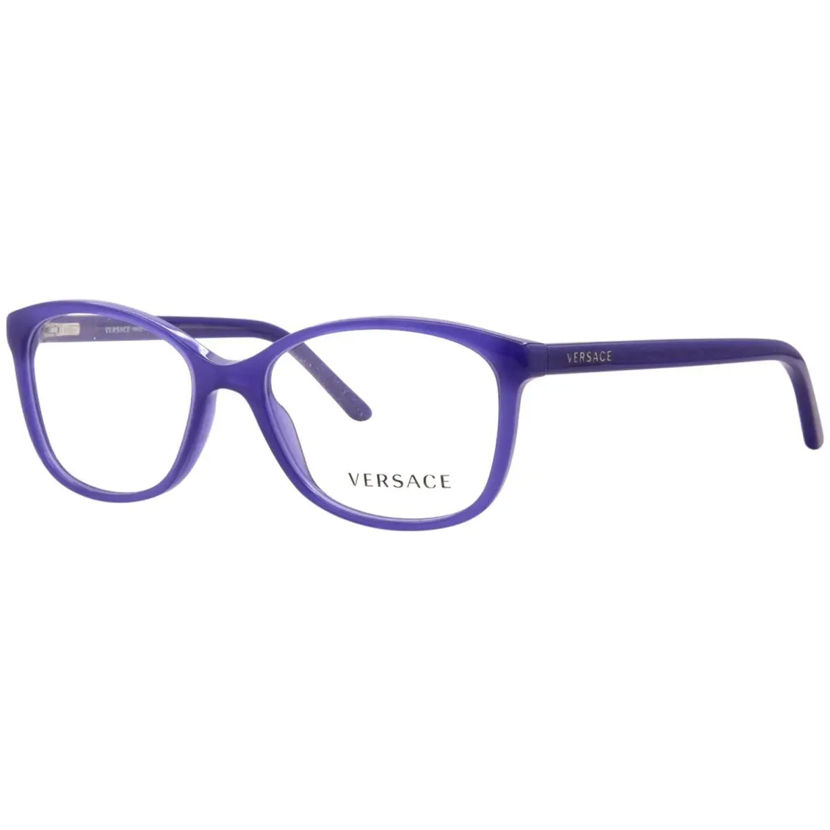 Versace VE3147-M 936 Eyeglasses Frame Women`s Blue Full Rim Square Shape 51mm