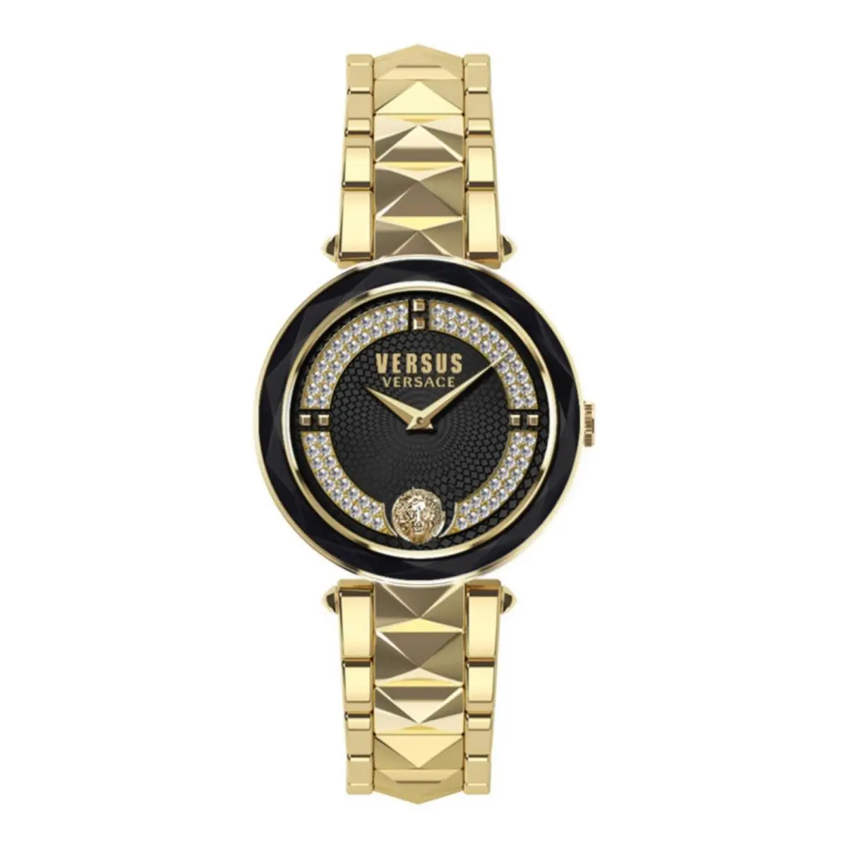 Versus  Womens Gold 36mm Bracelet Fashion Watch by Versace