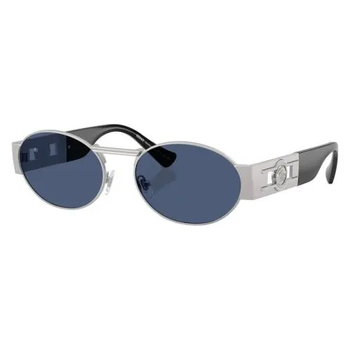 Versace Unisex 56mm Silver Sunglasses VE2264-100080-56