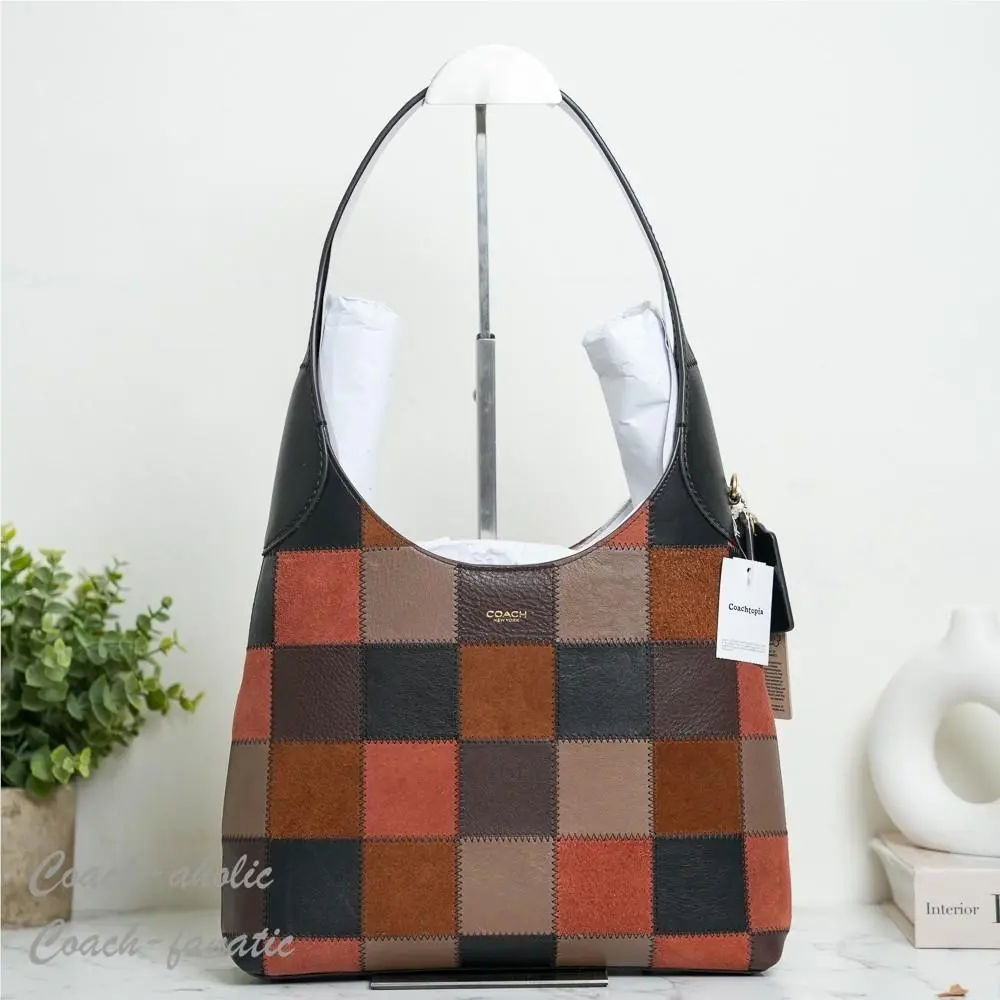 CEZ34 Alter/ego Brooklyn Shoulder Bag 28 Black/clay Multi by Coach