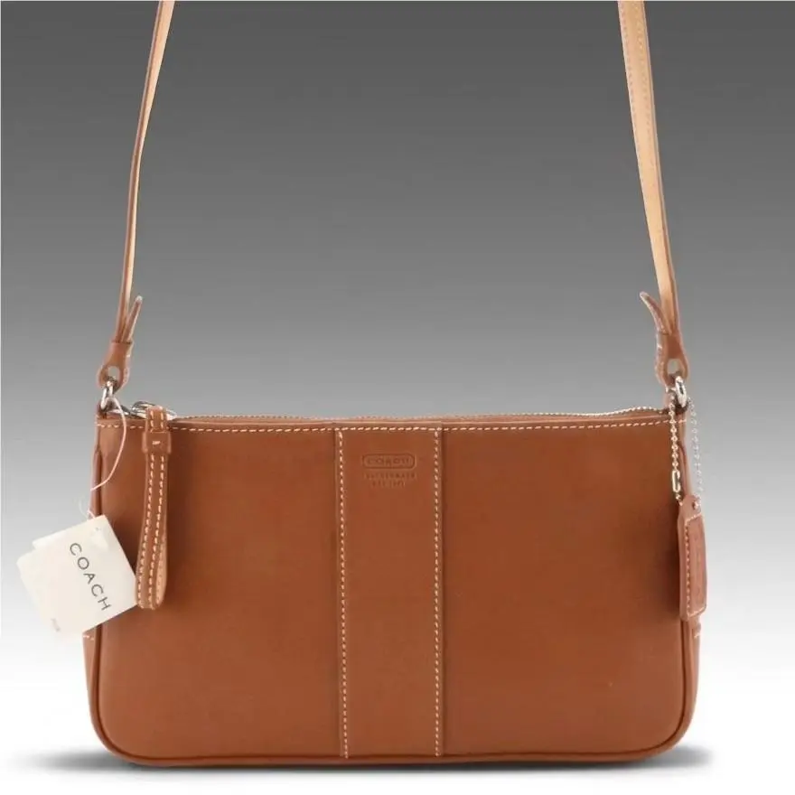 Vintage  Slim Demi Crossbody Bag 7578 Leather Old Stock w/ Tags by Coach