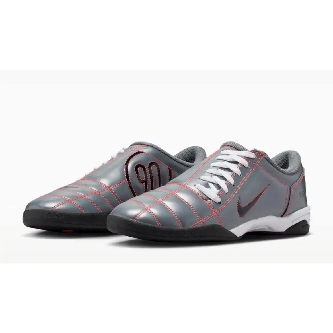 Nike Total 90 Men`s Smoke Gray HQ2851-003 Soccer Sneakers Size 11.5