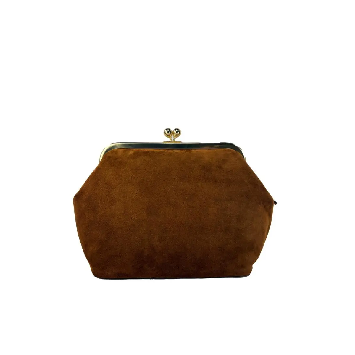 Kisslock Frame 27 Suede Bag by Coach