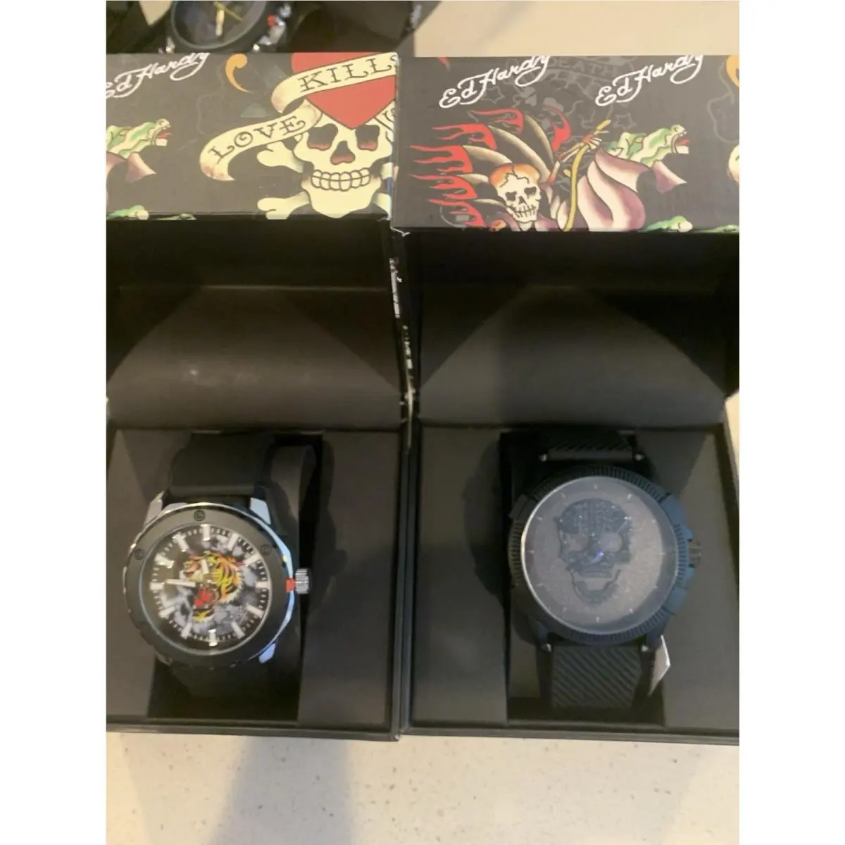 Quartz Watches - Resellers Bundle - Lot Of Ten - w/ Boxes by Ed Hardy