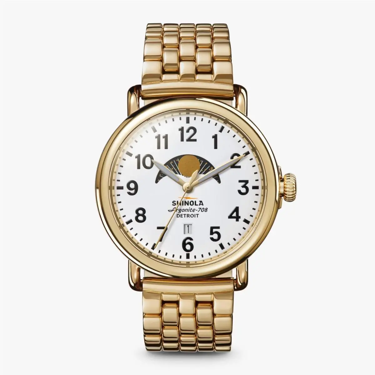 The Runwell 41mm Moon Phase S0120299730 by Shinola