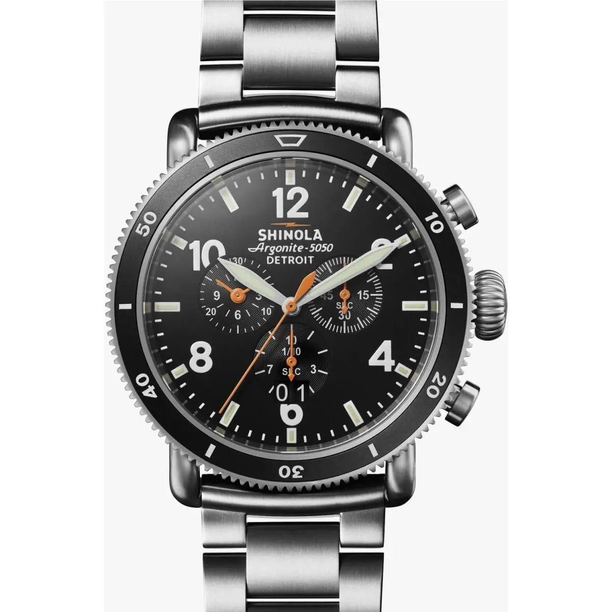 The Black Blizzard 48MM S0110000118 by Shinola