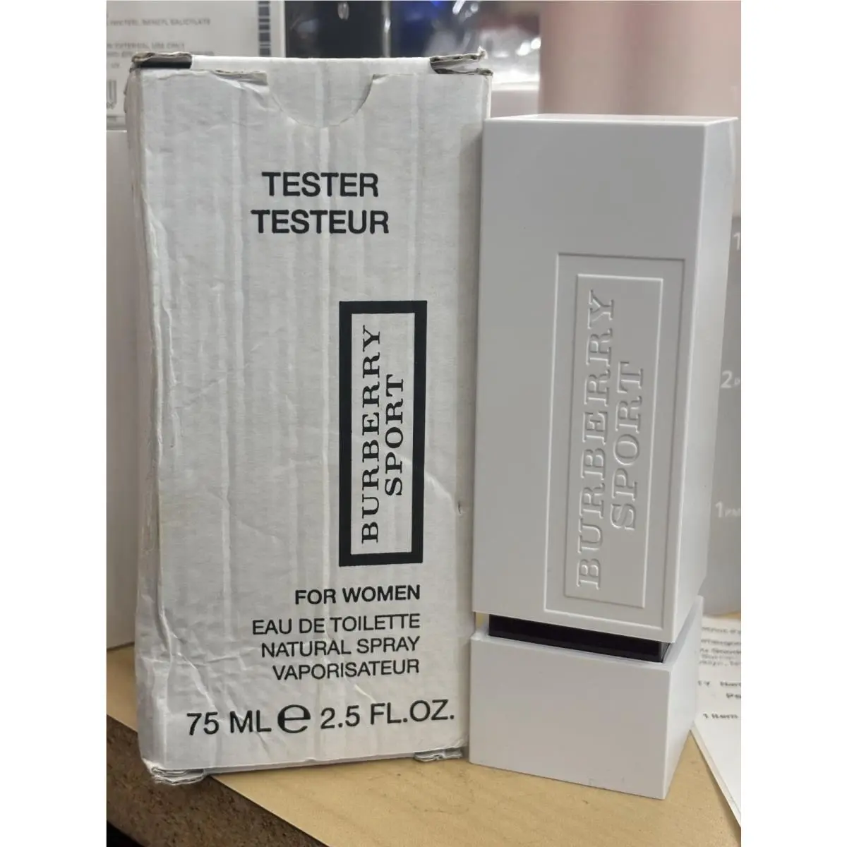 Sport Edt 75ml / 2.5oz Tester – by Burberry