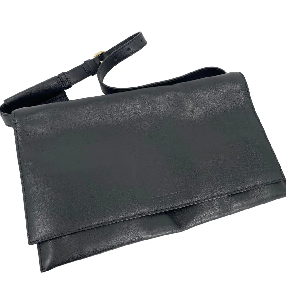 Beauty Leather Makeup Cosmetic Bag with Dustbag by Burberry