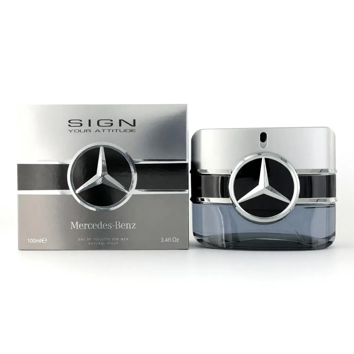 Mercedes Benz Sign Your Attitude by Mercedes Benz 3.4oz Edt Spray Men by Mercedes-Benz