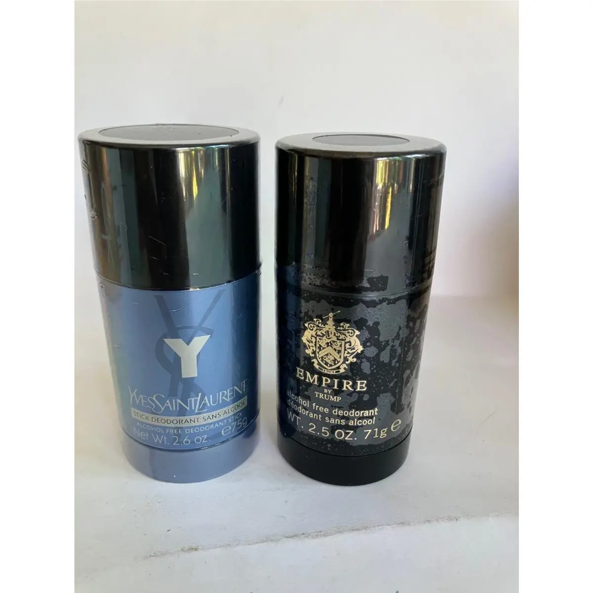 Yves Saint Laurent Ysl Y + Empire 2.6oz x 2 Pieces Alcohol Free Deodorant Stick