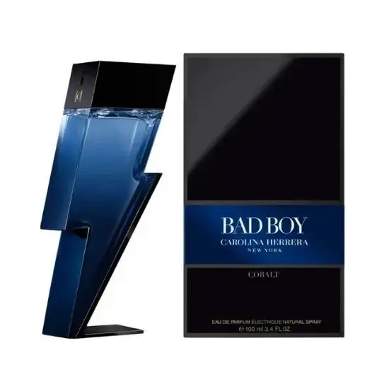 Bad Boy Cobalt By Carolina Herrera 3.4 Oz. 100ml Eau de Parfum Men