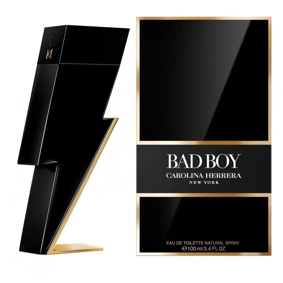 Carolina Herrera Bad Boy Eau De Toilette Spray 100ml/3.4oz