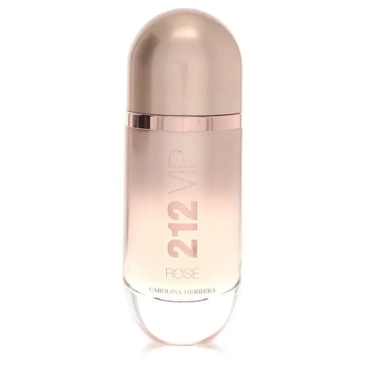 212 Vip Rose by Carolina Herrera Eau De Parfum Spray Tester 2.7 oz For Women