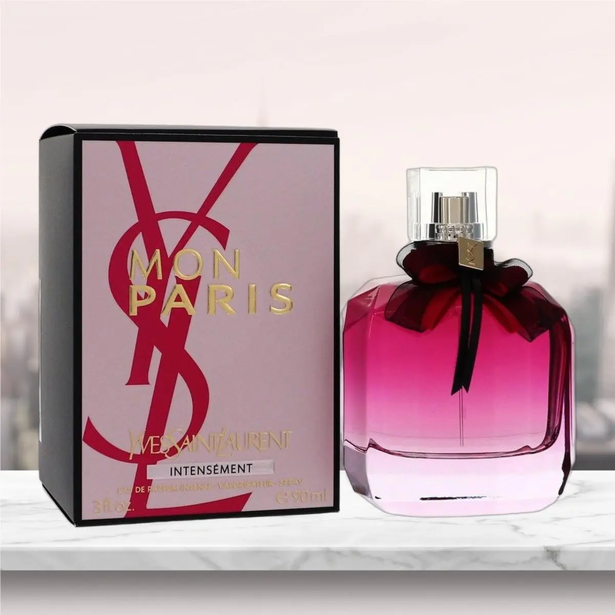 Mon Paris Intensement Eau De Parfum Spray By Yves Saint Laurent - 3 oz