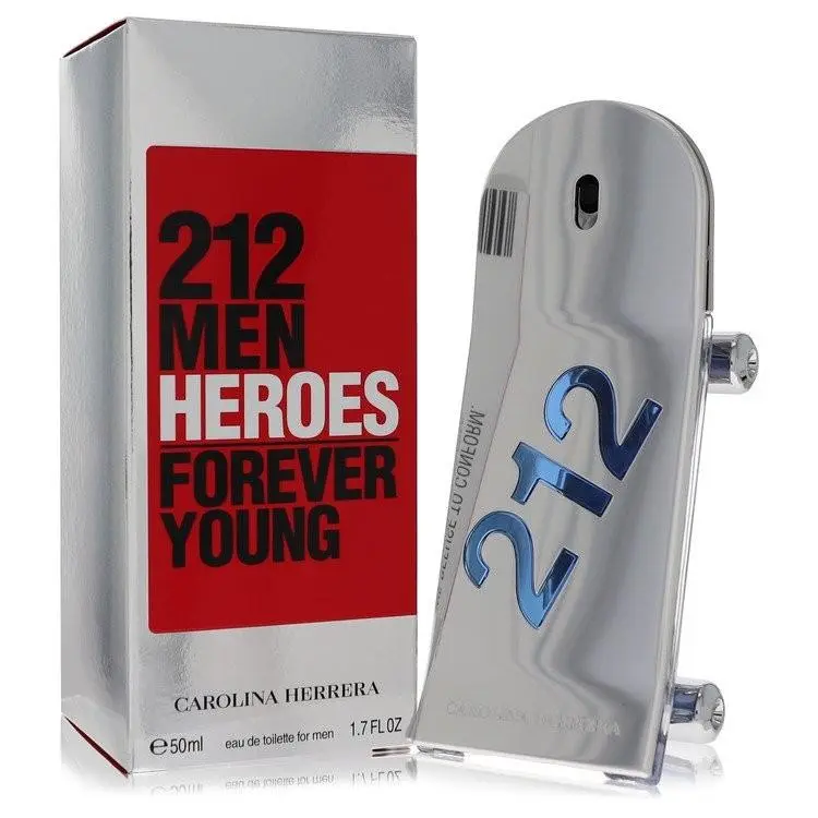 212 Heroes by Carolina Herrera Eau De Toilette Spray 1.7 oz For Men