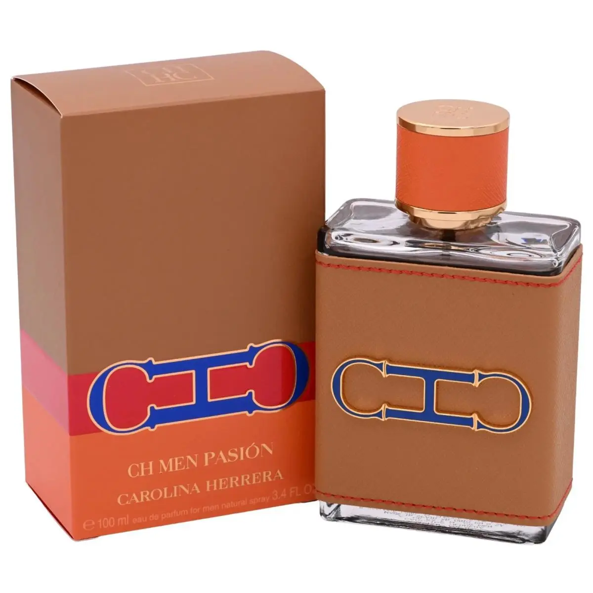 Carolina Herrera CH Pasion Eau de Parfum Spray Men 3.4 oz 100 ml Box