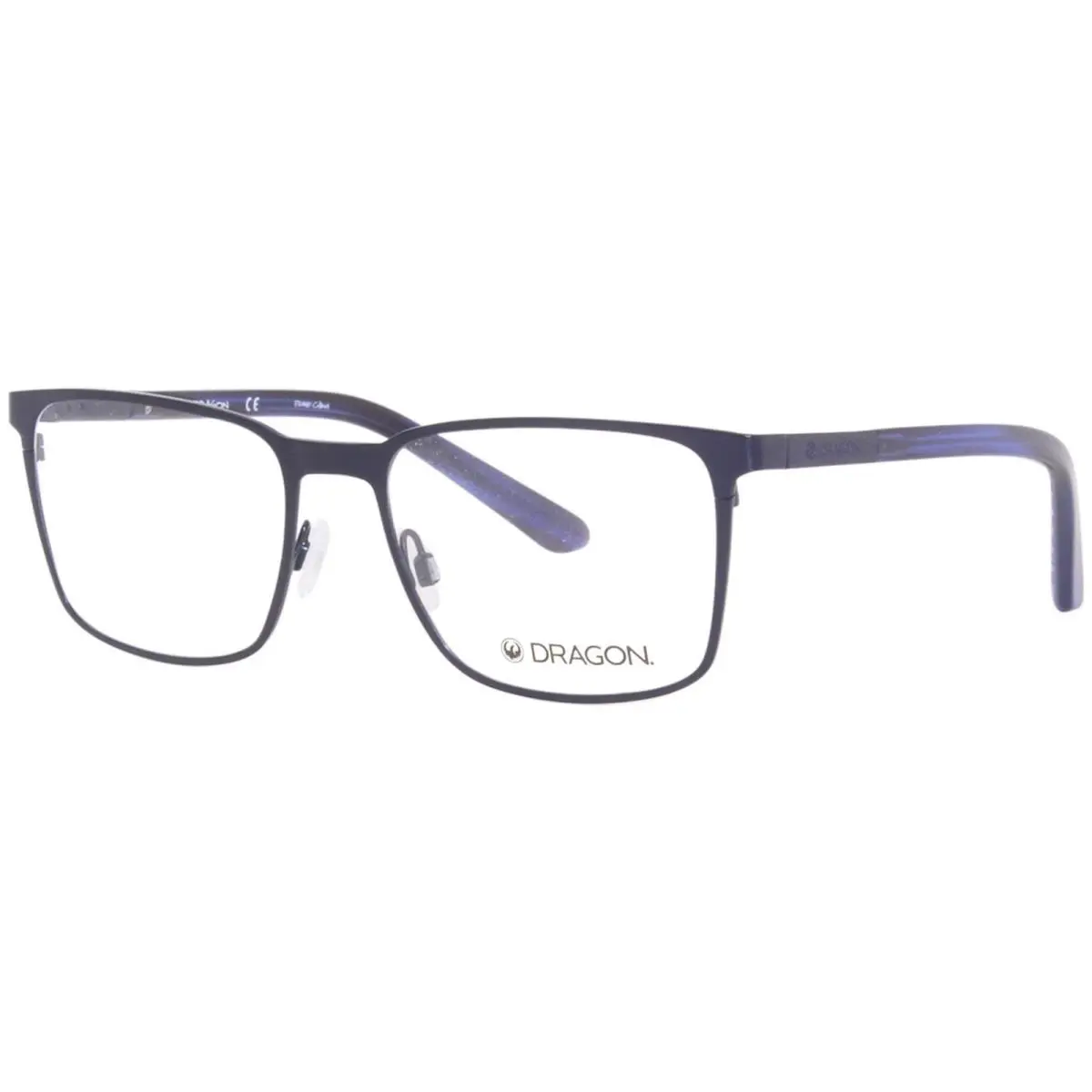 Dragon DR2016 413 Eyeglasses Frame Matte Navy/navy Horn Full Rim 54mm by Dragon Alliance