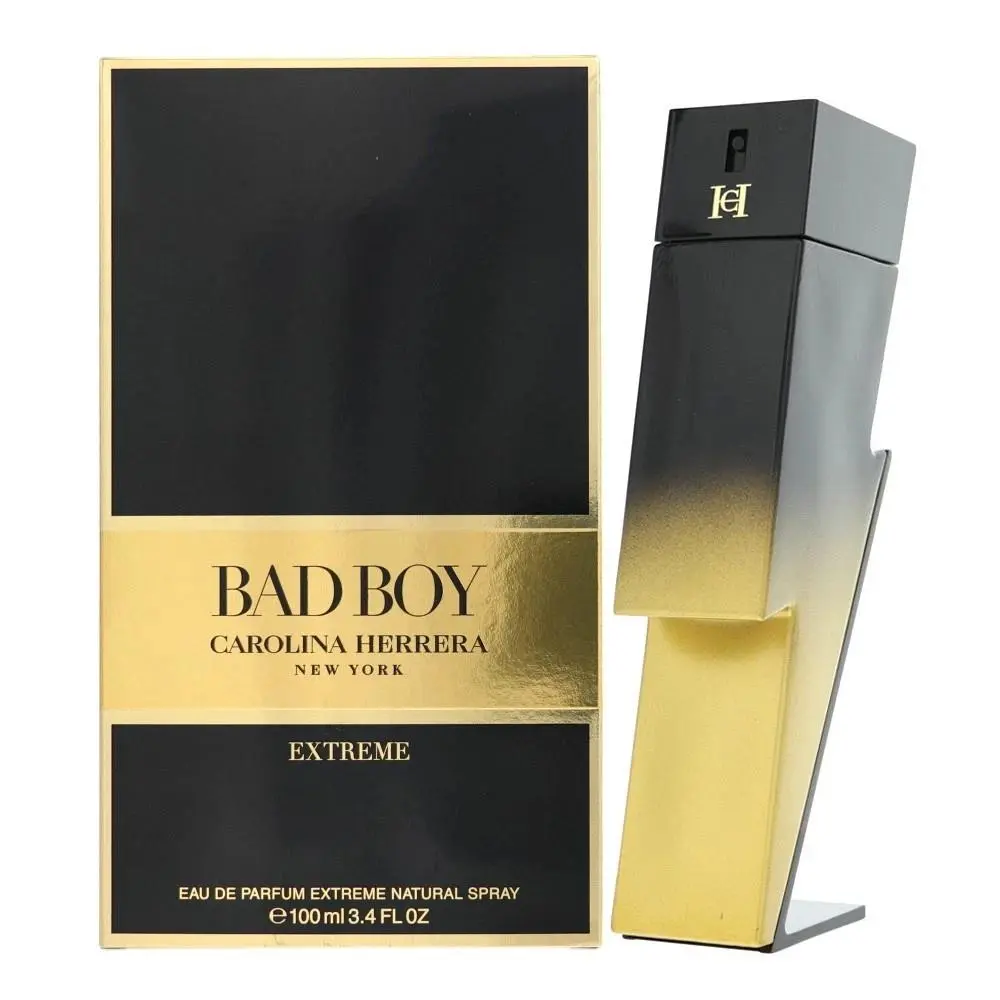 Bad Boy Extreme by Carolina Herrera For Men 3.4 Oz Eau De Parfum Spray