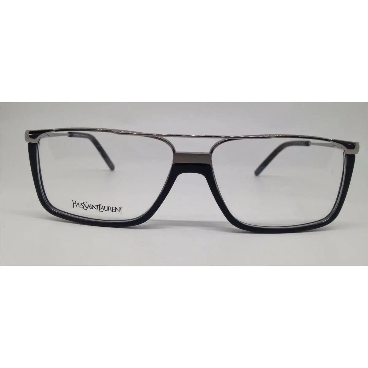 Yves Saint Laurent Ysl 2343 Gunmetal/black HF2 Aviator Frames Store Display