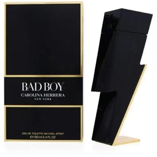 Carolina Herrera Bad Boy 3.4oz / 100ml Eau De Toilette Edt Spray Men Box