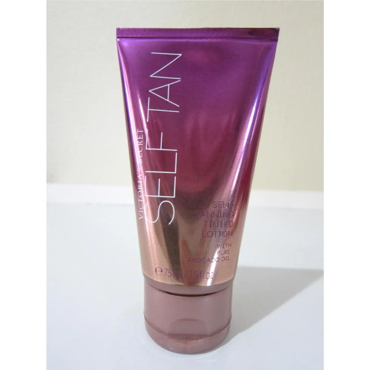 Seal Victoria Secret Self Tan Tanning Glow to go Bronze Tinted Lotion 2.5 Travel