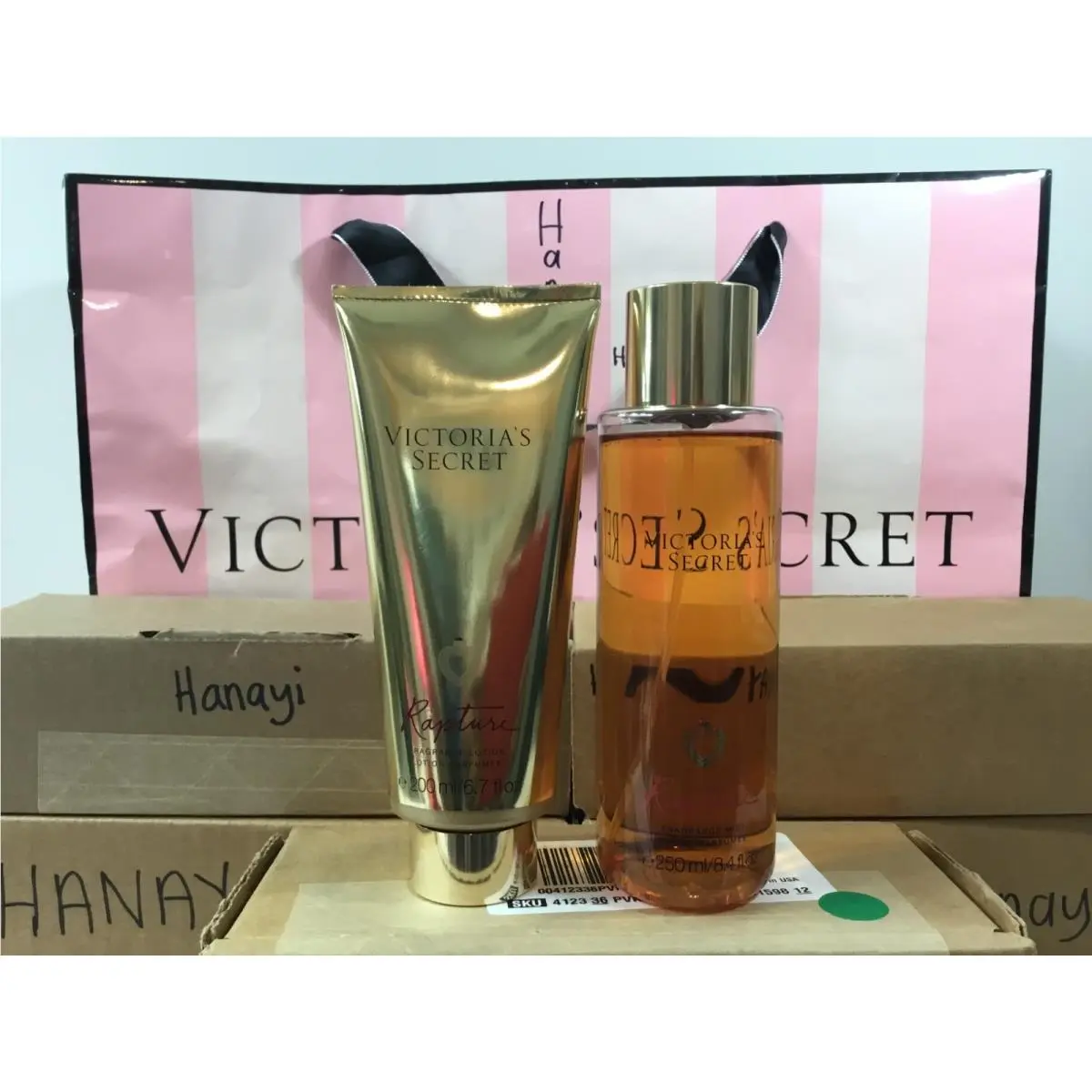 Victoria`s Secret Rapture Fragrance Mist Fragrance Lotion Set