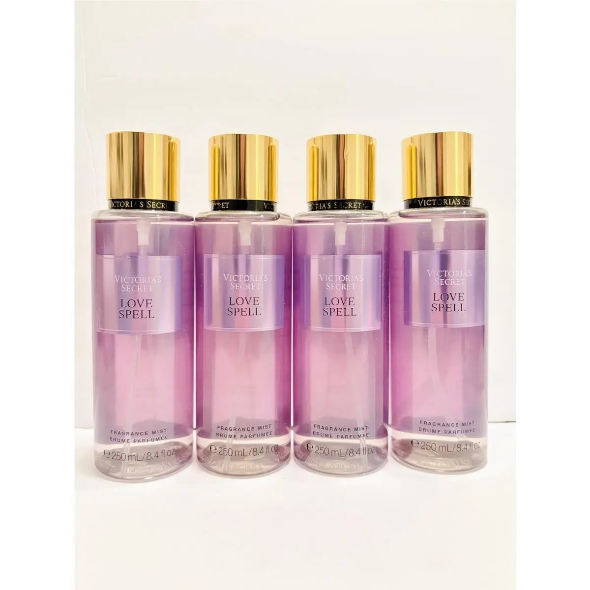 Victoria’s Secret Love Spell Fragrance Mist Pack of 4 8 fl oz