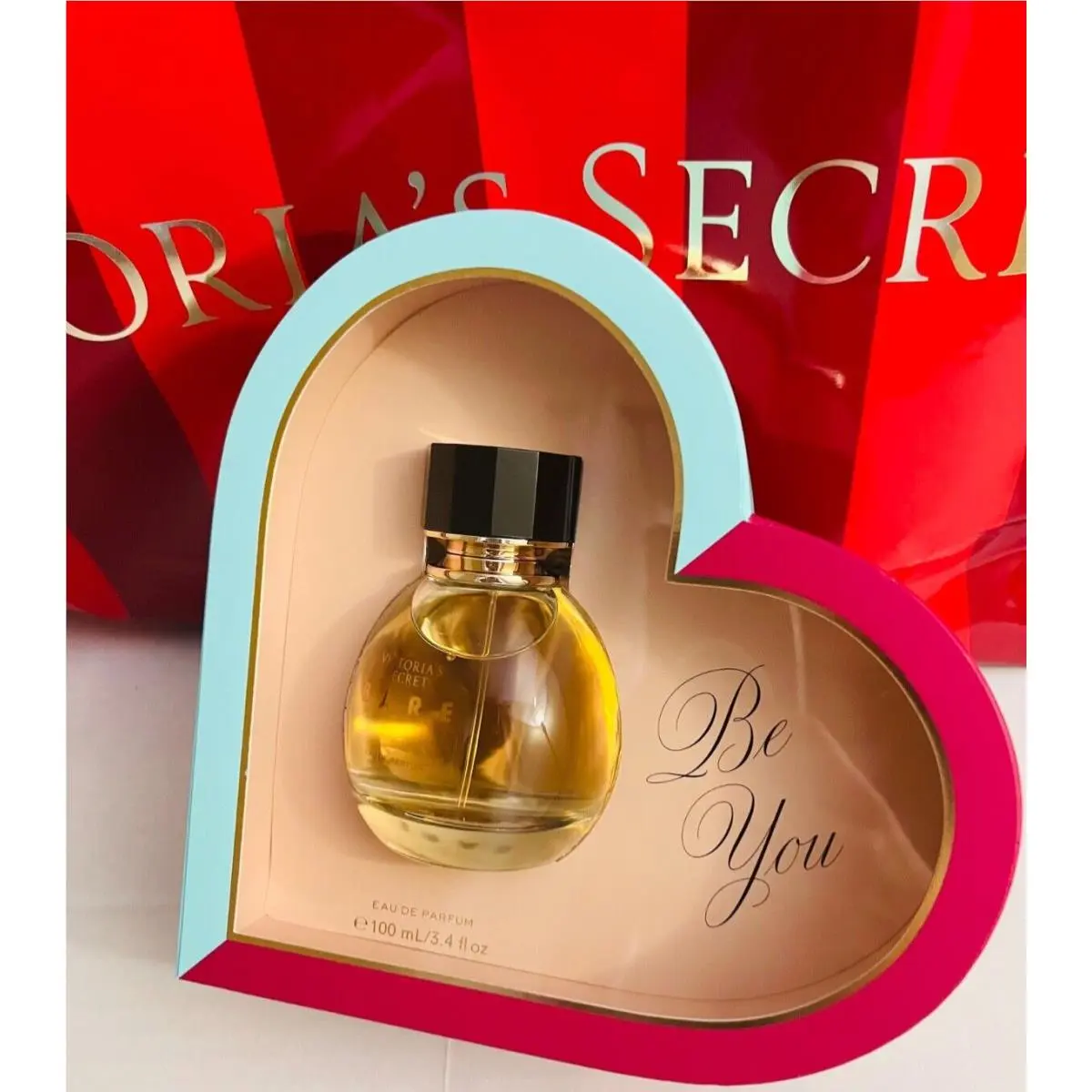 Victoria`s Secret Bare Limited-edition Parfum 3.4oz Valentine Box by Victoria's Secret