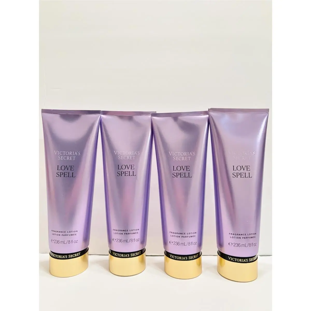 Victoria’s Secret Love Spell Fragrance Lotion Pack of 4 8 fl oz