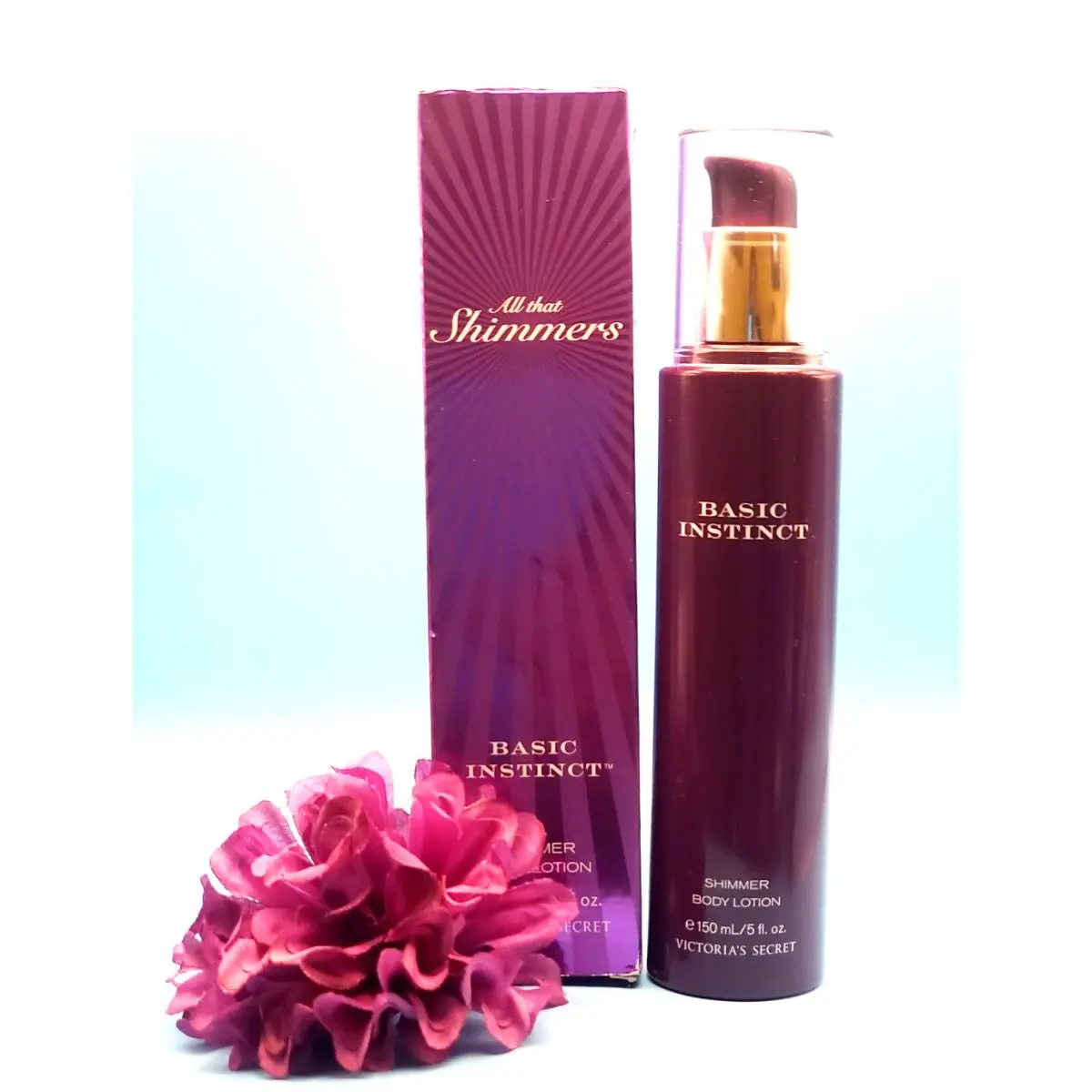 Victoria`s Secret Basic Instinct Shimmer Body Lotion 5 OZ