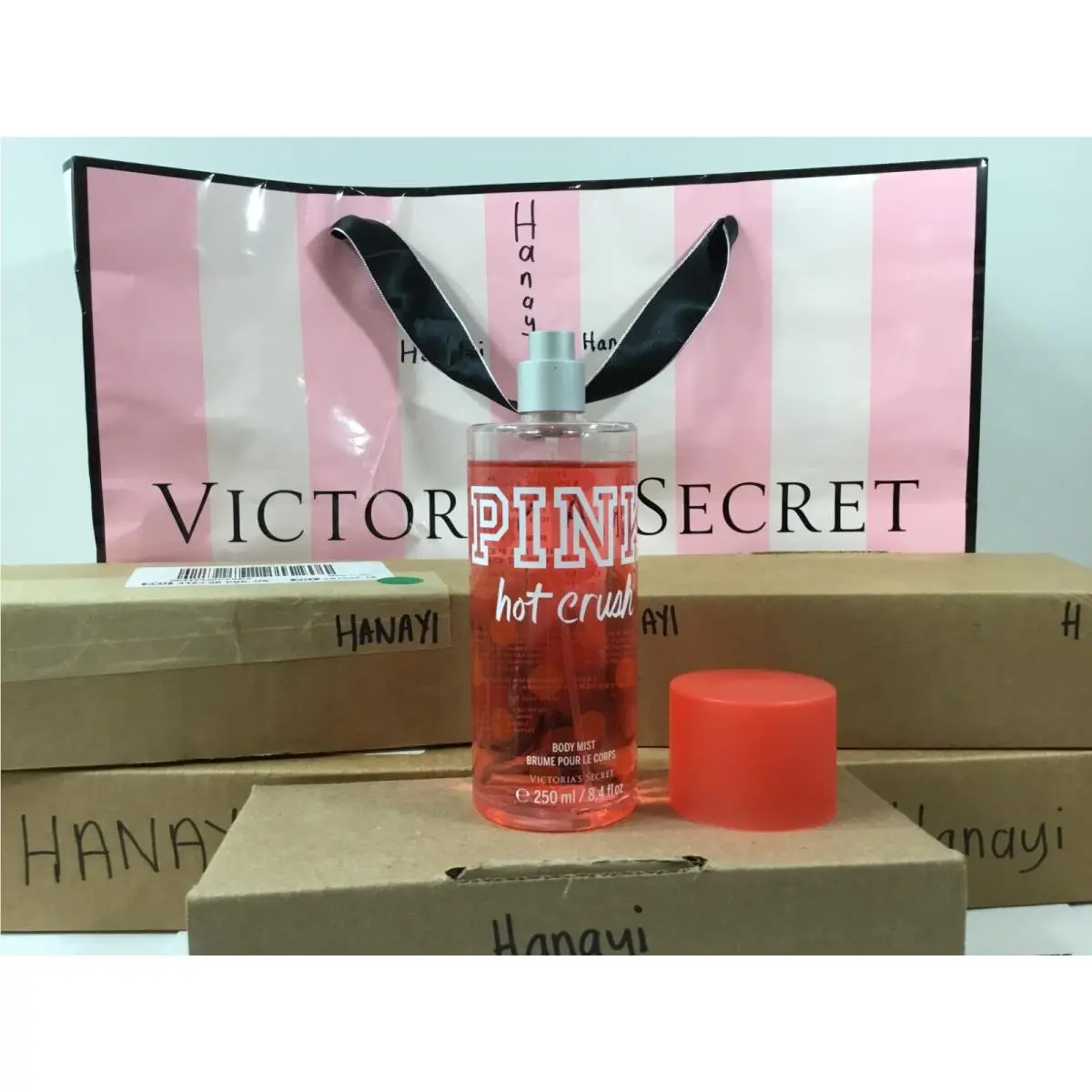 Victoria`s Secret Pink Hot Crush Body Mist Fragrance Mist 8.4 OZ - See Desc by Victoria's Secret
