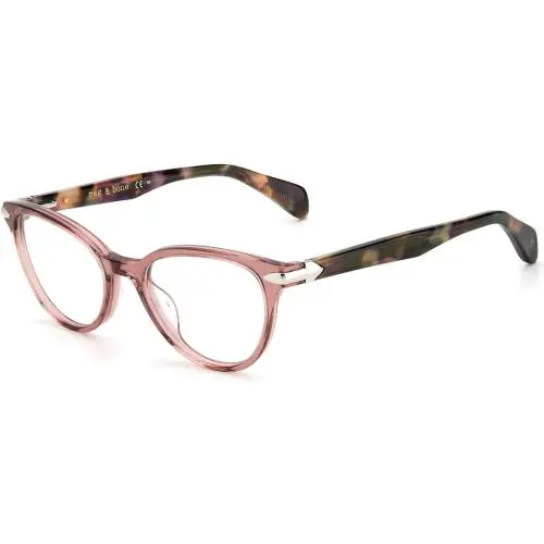 Rag Bone Rnb 3040 Eyeglasses 0YH0 Havana Mauve by Rag & Bone