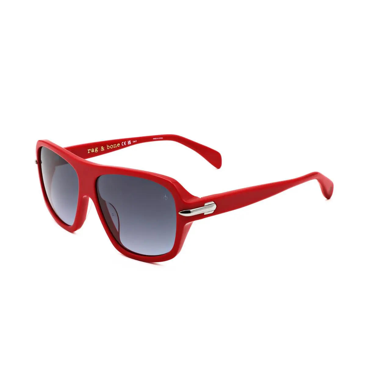 Rag Bone Unisex 57mm Red Sunglasses RNB6005-S-C9A-57 by Rag & Bone