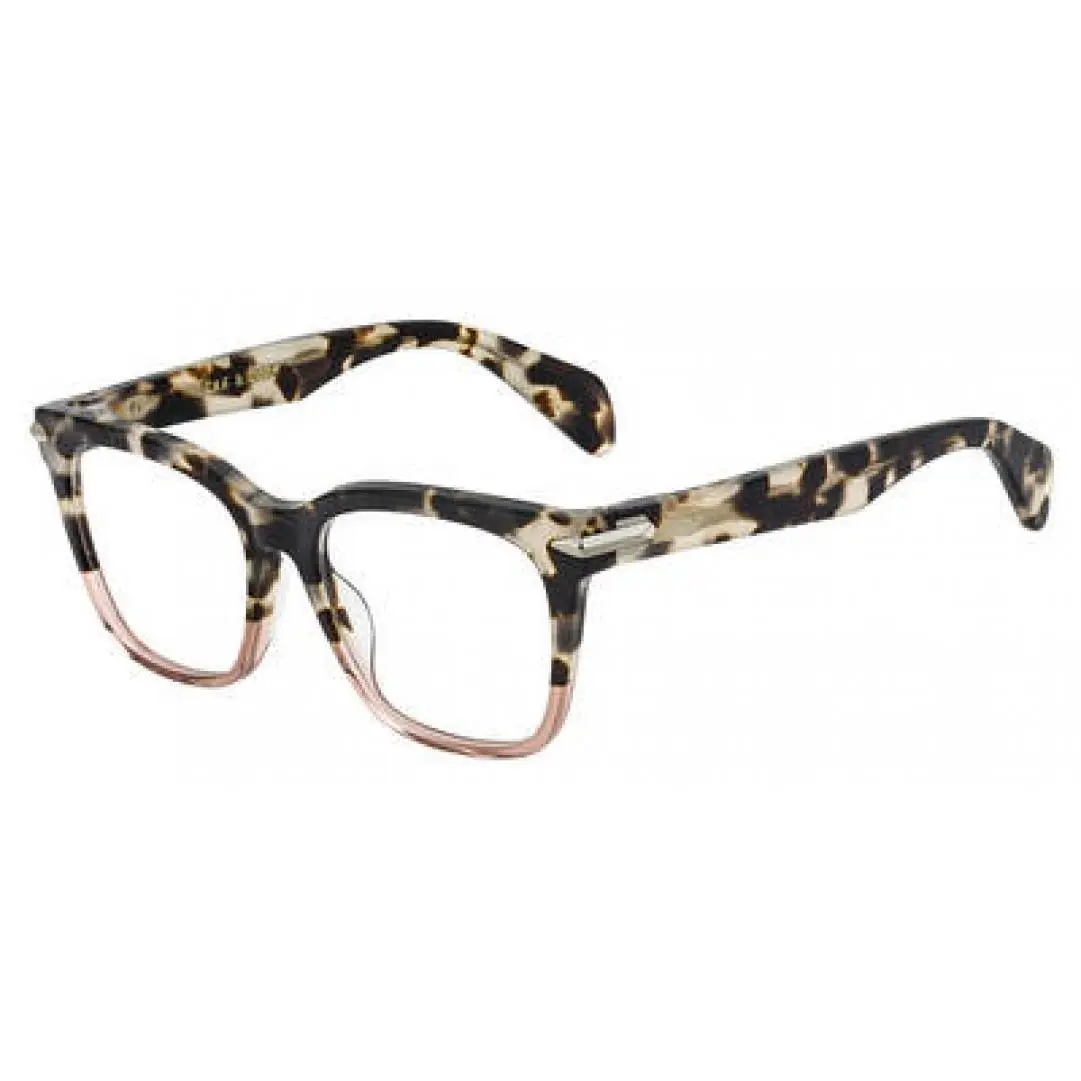 Rag Bone Rnb 3015 Eyeglasses 0ACI Gray Bksptd by Rag & Bone