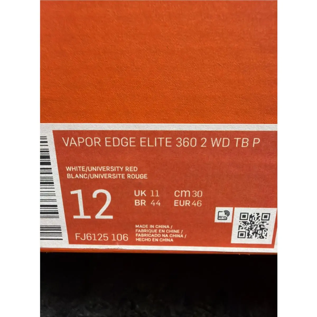Nike shoes - Nike Vapor Edge - Vapor Edge - FJ6125-106 - Red 5