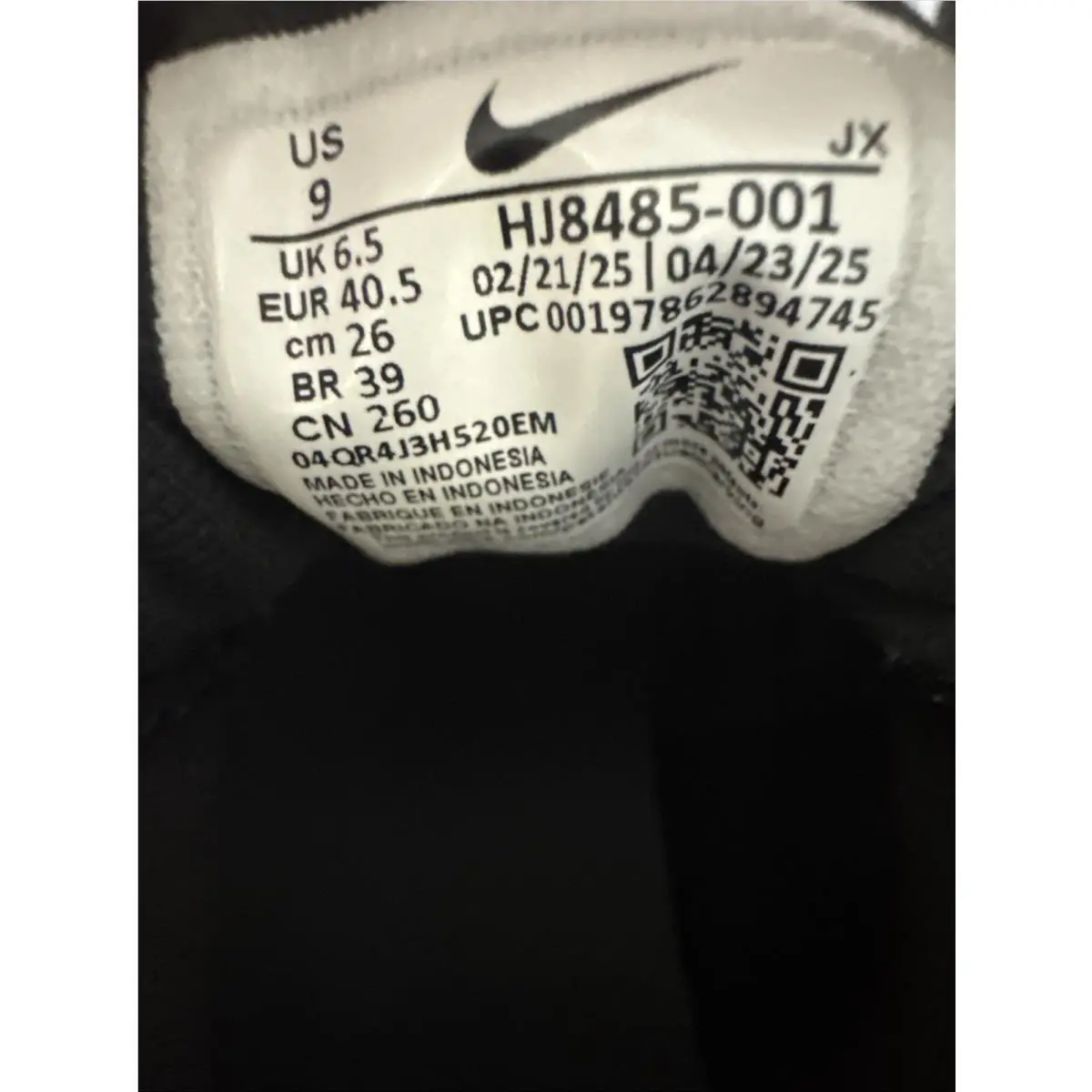 Nike shoes - Nike Revolution 8 - Revolution - HJ8485-001 - Black 5