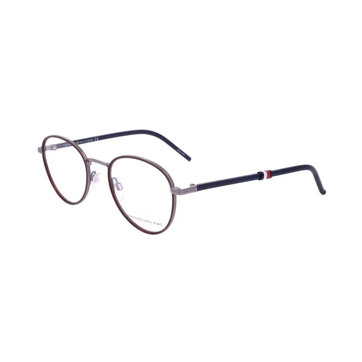 Tommy Hilfiger Men`s 50mm Ruthenium Eyeglasses TH1687-6LB-50