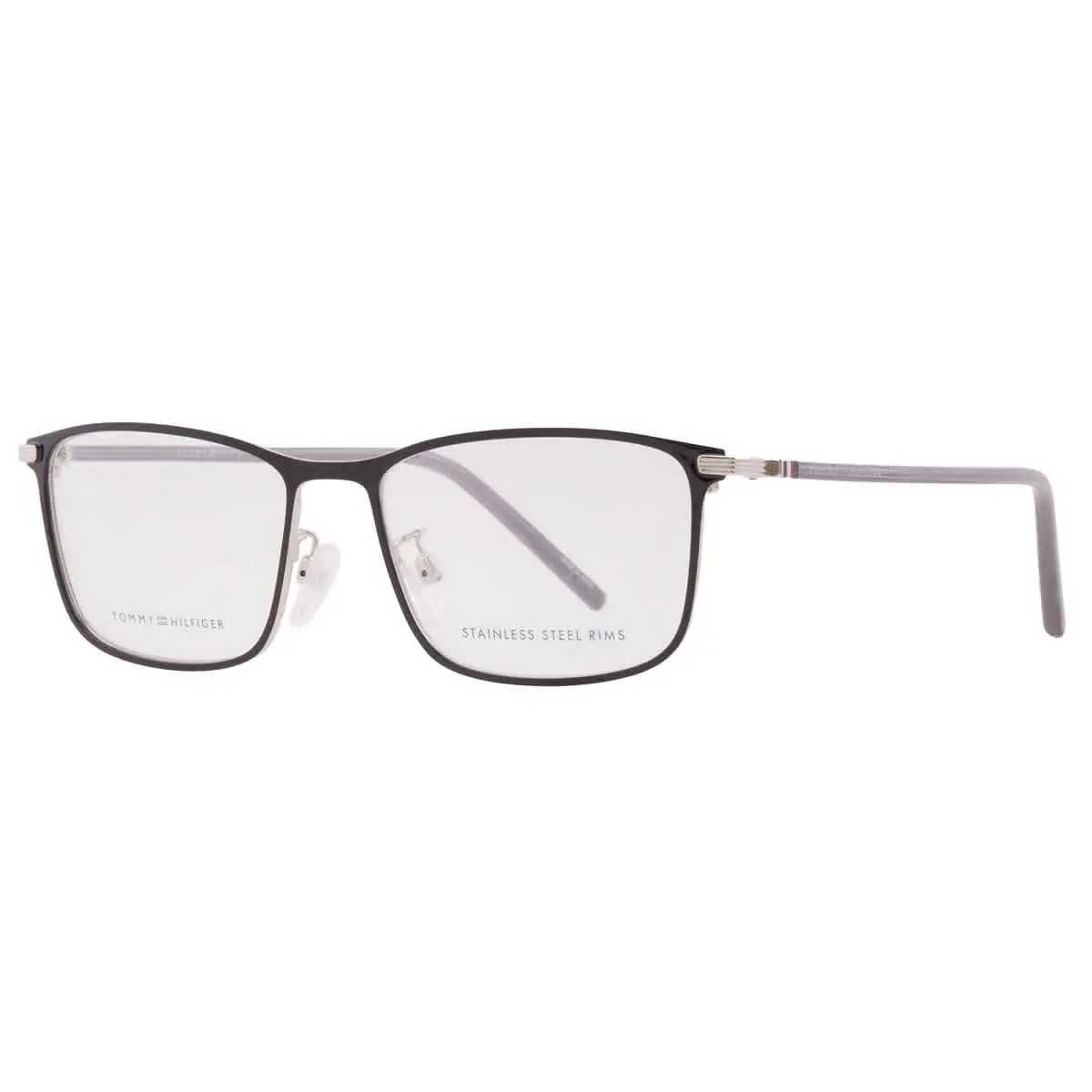 Tommy Hilfiger Demo Rectangular Men`s Eyeglasses TH 2013/F 0CSA 54