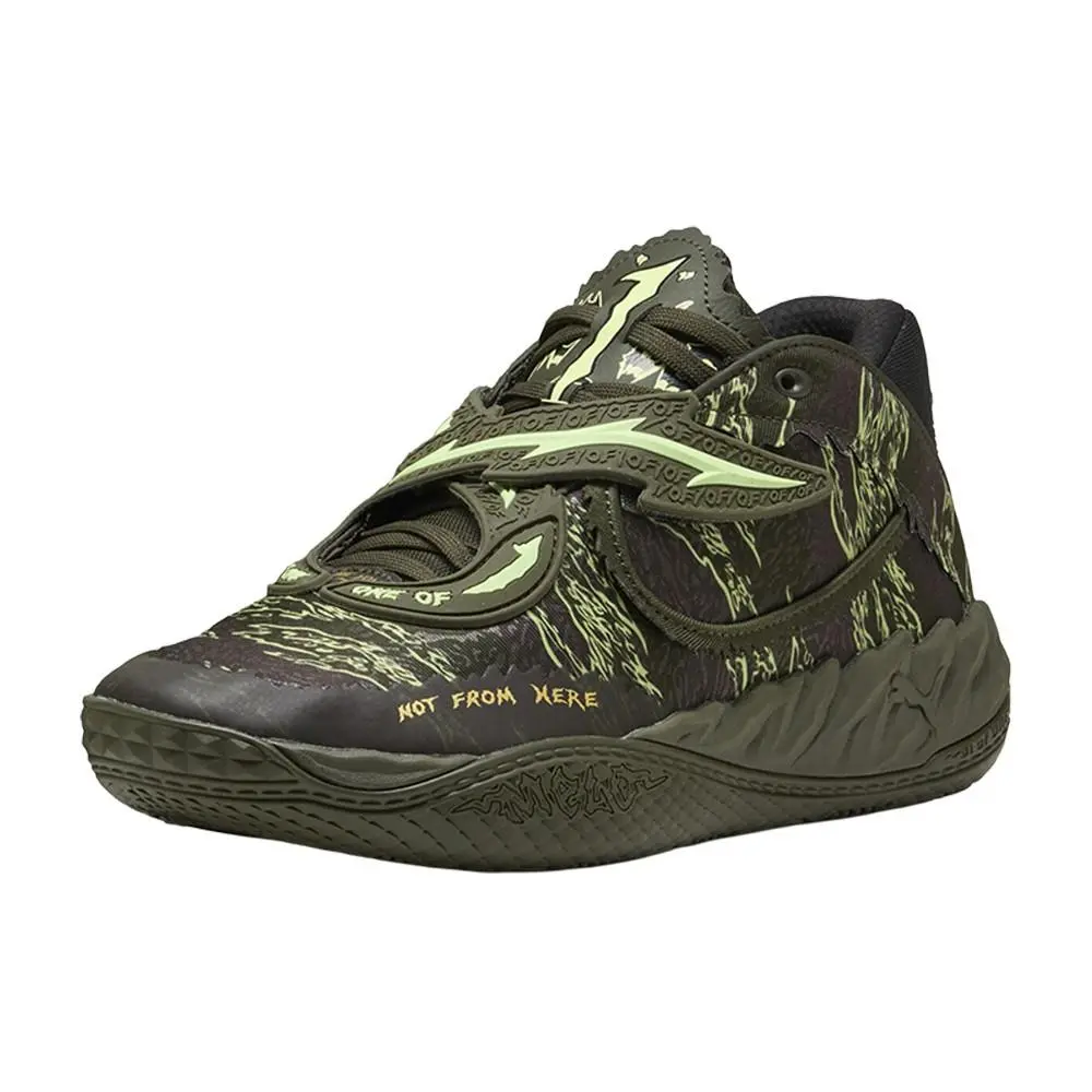 Puma shoes - PUMA Mb.05 Camo Basketball - Camo Basketball - 31279501 - Black, Green 0