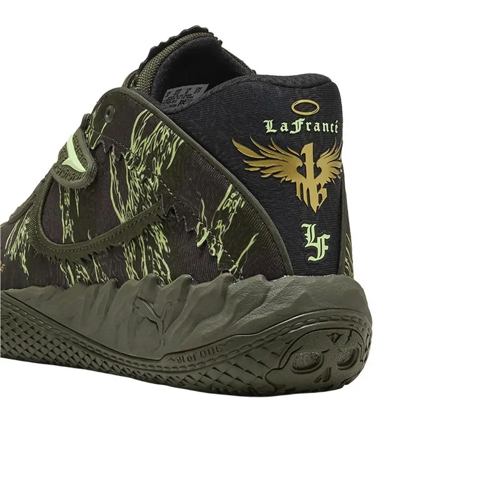 Puma shoes - PUMA Mb.05 Camo Basketball - Camo Basketball - 31279501 - Black, Green 5