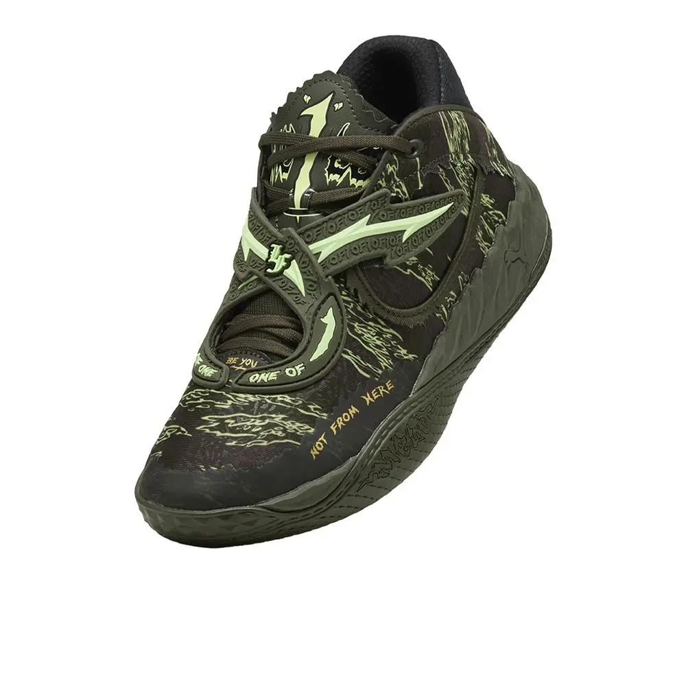 Puma shoes - PUMA Mb.05 Camo Basketball - Camo Basketball - 31279501 - Black, Green 12