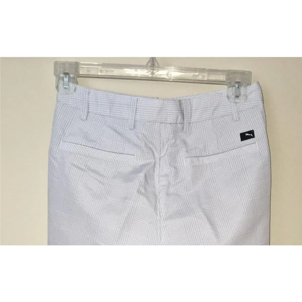 Puma clothing - PUMA Lux Check Golf Dry Cell Pants - 568468 - Gray 6