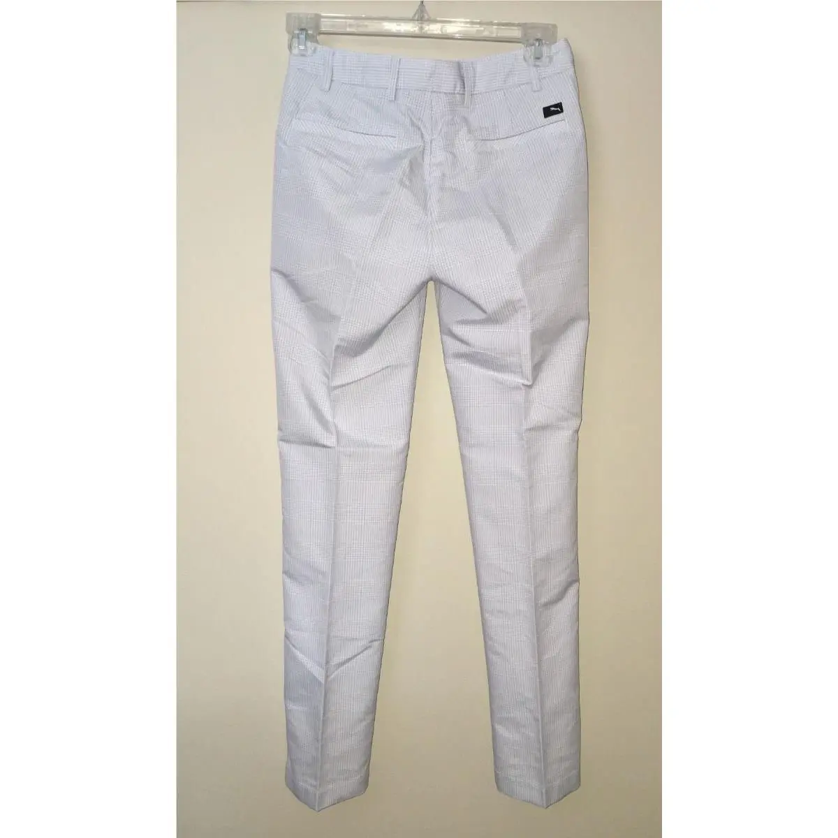 Puma clothing - PUMA Lux Check Golf Dry Cell Pants - 568468 - Gray 7